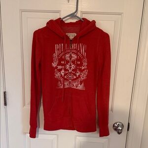 Billabong Crimson Zip-Up Hoodie